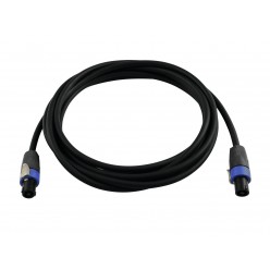 PSSO Speaker cable Speakon 4x2.5 5m bk